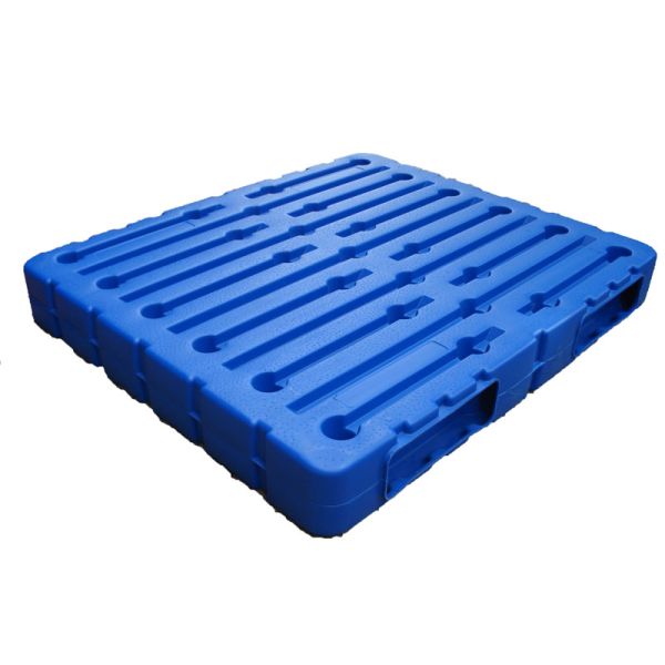 Double Faced Blow Plastic Pallet Tray Closed Deck Type in Reusable Eco Friendly Material