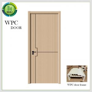 China WPC Wooden Door Architrave , Formaldehyde Free Bathroom Door Architrave on sale