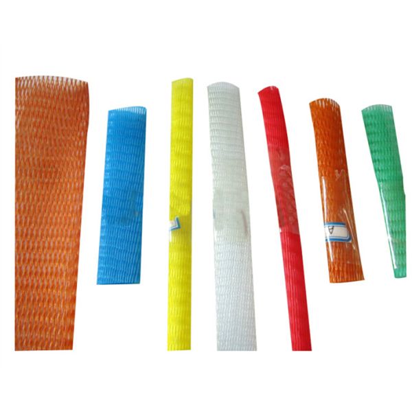 PE Polyethylene Plastic Mesh Net Tube for Metal Parts Protective Plastic Nets Length 200m