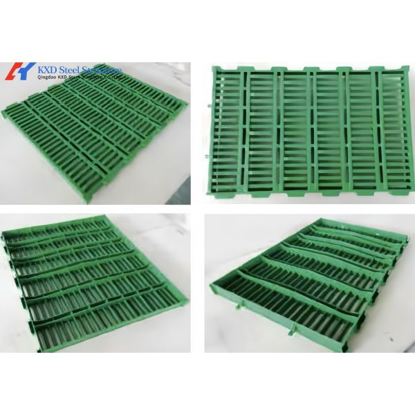 Piggery Plastic Flooring , Poultry Plastic Slatted Floor For Pigs