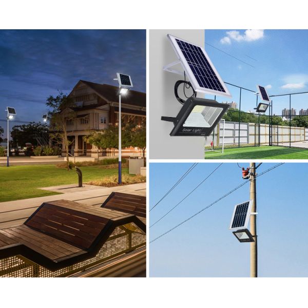 LED Garden Outdoor Solar Flood Light Motion Sensor Powered With Smart Light Control