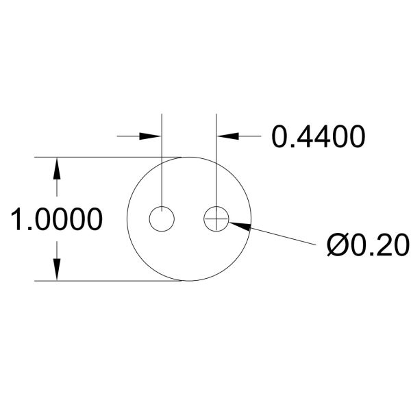 1'' Ss Lacing Washers With Double Hole To Wrap Insulation Around Irregular Shape