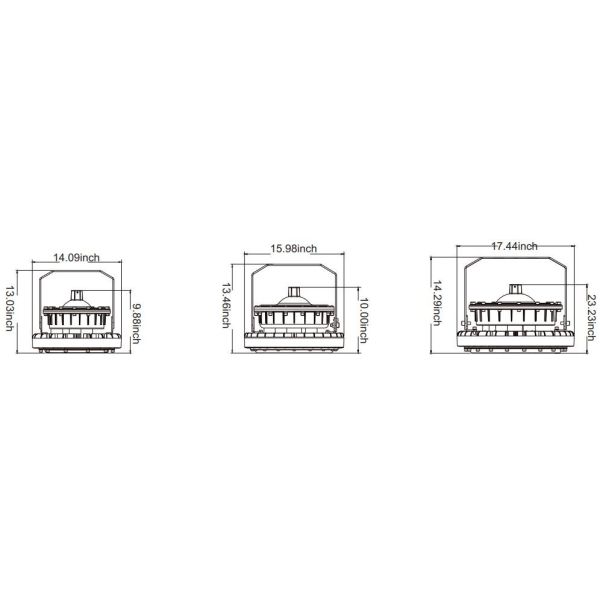 Class I Division 1 Explosion Proof LED Lights High Impact Resistance