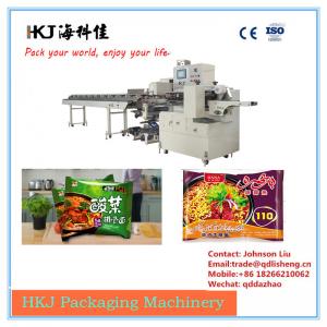 High Precision Snacks Packaging Machine , Instant Noodle Food Bagging Machine