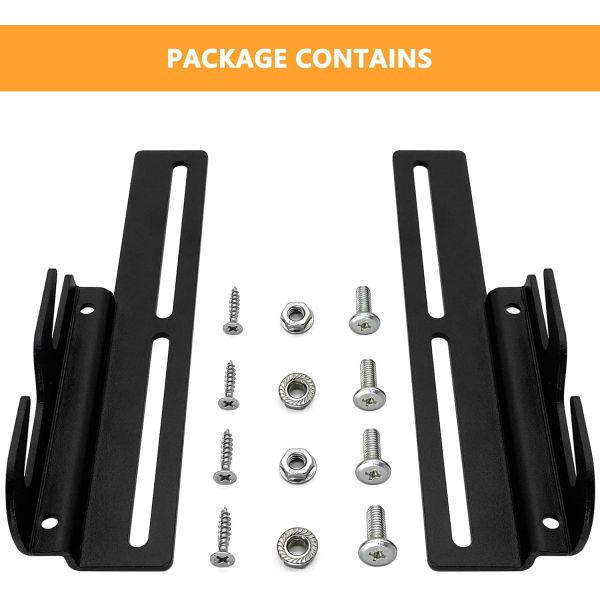 Hook on Bed Frame Brackets Customized Size Headboard Hook Set for Brass Bed Rails
