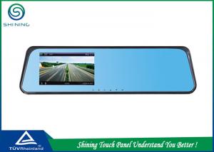 Capacitive 4.3 Inch Touch Screen Touch Lens / 4.3 Rear View Mirror Monitor