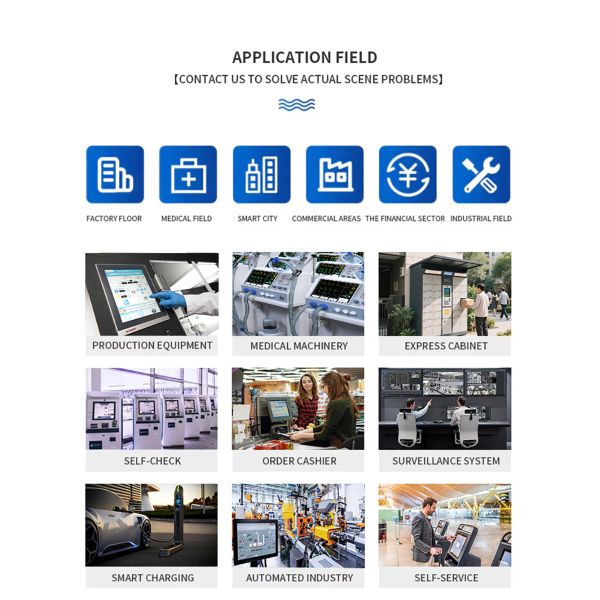 USB Interface New 1080P 4K Capacitive Touch Screen Panel for 32 43 50 55 65 Inch Touch Screen Display Interactive Kiosk Monitor