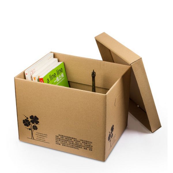 OEM Handmade Corrugated Gift Box With Lid Multifunctional Durable