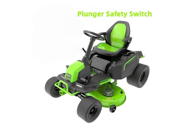 3A 12VDC Emergency Stop Button Riding Lawn Mowers Push To Open Button
