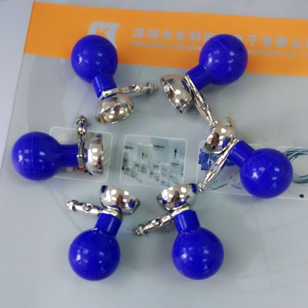 Ecg Suction Electrodes Blue CE And ISO 13485 Certification Copper Conductor