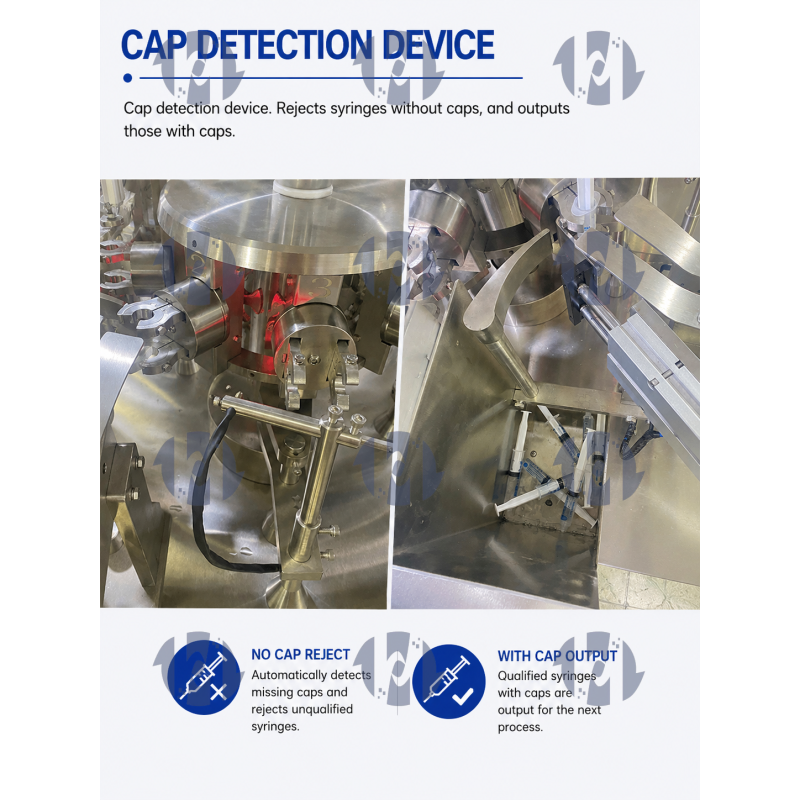 No-Drip Syringe Filling Machine for Sticky Cockroach Bait Gel