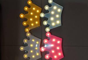 Buy cheap LED Crown Shaped Birthday Party Decoration Items Various Sizes Available product