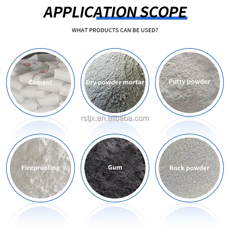 High Accuracy Dry Powder Packaging Equipment Automatic Ultrasonic Air Floating Dry Mortar Filling Machine PLC Controlled