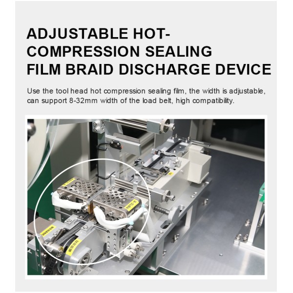 eMMC/FPGA Automatic Tape Programming Machine | 12-Station 2500 UPH Reel to Reel IC Burner for Mass Production