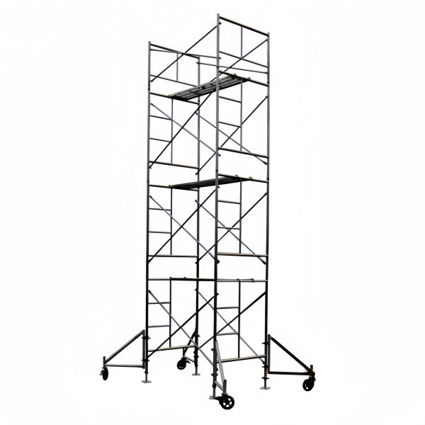 Powder Coated Steel Frame Scaffolding with Easy Assembly and Wind Load Compliance