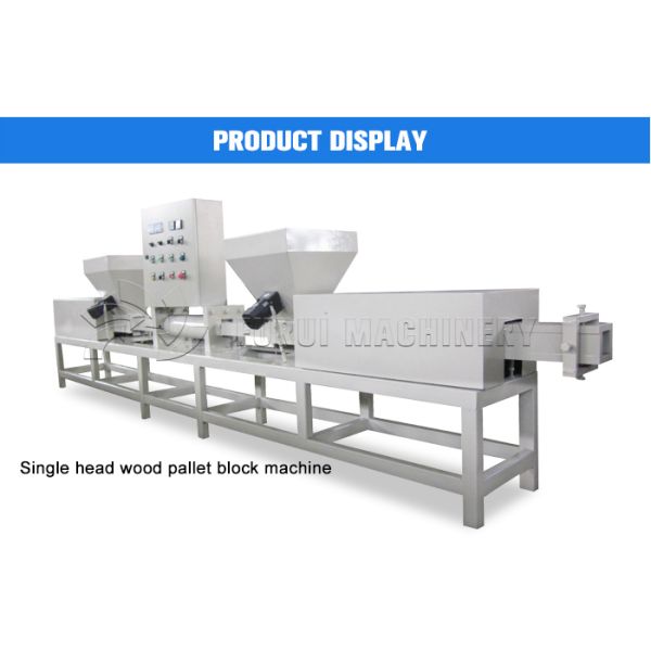 Hydraulic Press Pallet Block Making Machine Customize Voltage 1200kg
