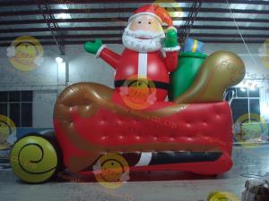 Buy cheap Giant Inflatable Balloon Santa Claus For Christmas Decoration product