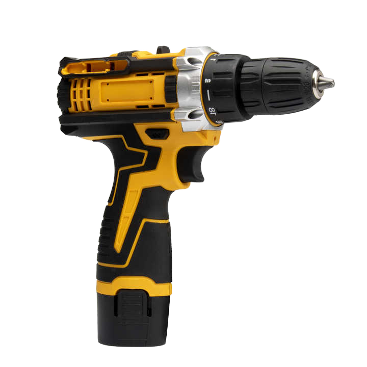 21V Lithium Battery Brushless Handheld Electric Drill-Industrial Grade Tool with Dual Fast Charging and 60N Torque