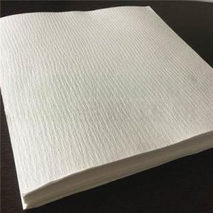 China Crepe / Flat Surface Cooking Oil Filter Paper 150gsm 0.40mm Thickness on sale