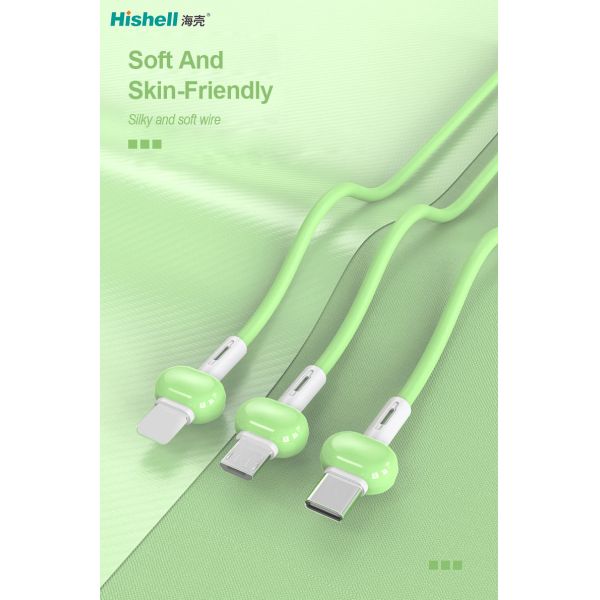 Multiscene Stainproof Mobile Phone Data Cable , Length 1.2M Charging Cords For Phones