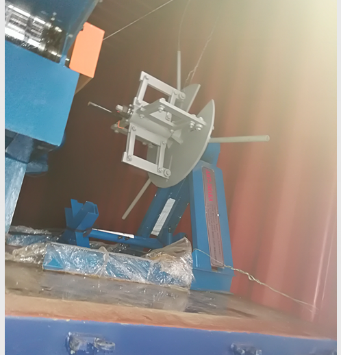 Metal Door Frame Roll Forming Machine Engineers available to service machinery overseas