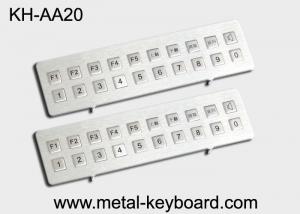 Buy cheap Kiosk Stainless steel Keyboard Vandal - proof , long life ruggedized keyboard product