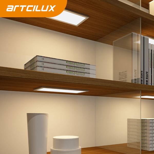 DC12V Aluminum Profile Under Cabinet Light Panel With Ra90 And Three Color Temperture