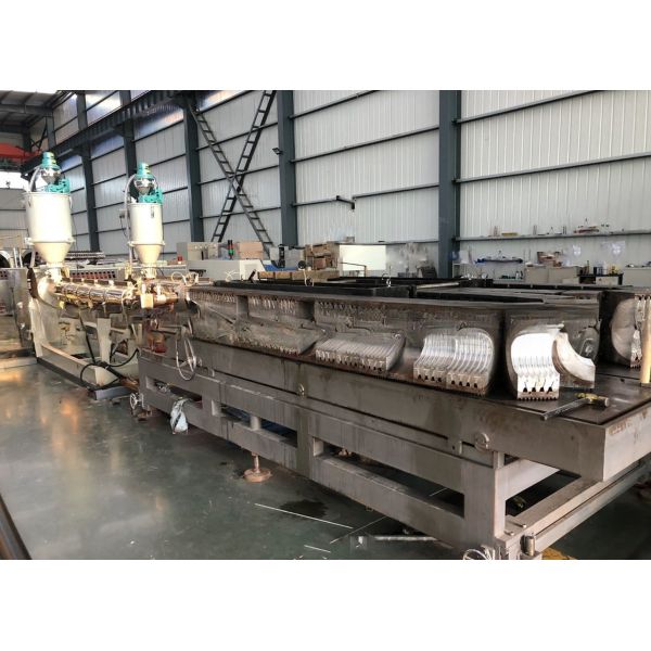 Customizable HDPE Double Wall Corrugated Pipe Extrusion Machine For Different Pipe Shapes