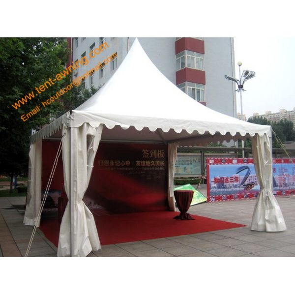 Aluminum Pagoda Tent, Waterproof, Fireproof Tent Canopy for Event Party