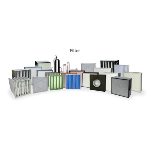 Small Volume HVAC Pre Filter Low Pressure Drop High Dust Loading Capacity