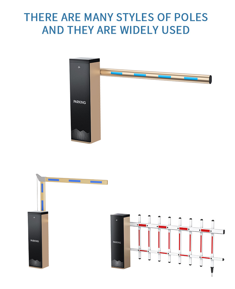 Adjustable Speed Fence Arm Barrier Gate Customized Waterproof Rustproof