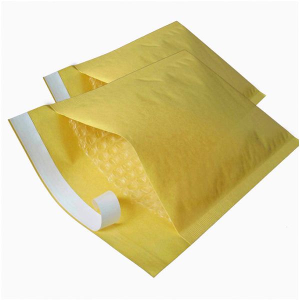 Strong Self Adhesive Kraft Bubble Package Envelope 345x465mm #K Lightweight