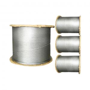 China Non-Alloy Stainless Steel Wire Rope 6X7 FC/Iwrc Aircraft Control Cable for Anti-Rust on sale