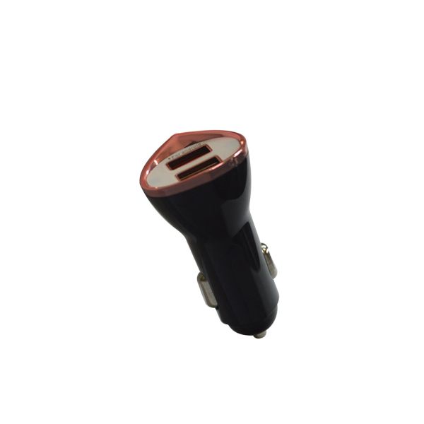 Super Fast Double Car Charger Adapter Electric Type Colorful Smart Ic Recognization