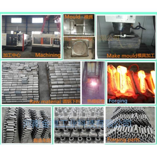 Ball Head Pull Rod Parts Ball Head Seat Forged Connecting Rods