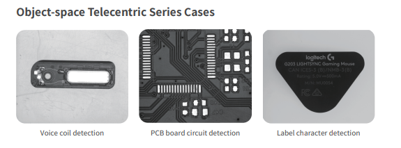 180mm Low Distortion Object Space Telecentric Lens Telecentricity ＜0.1°