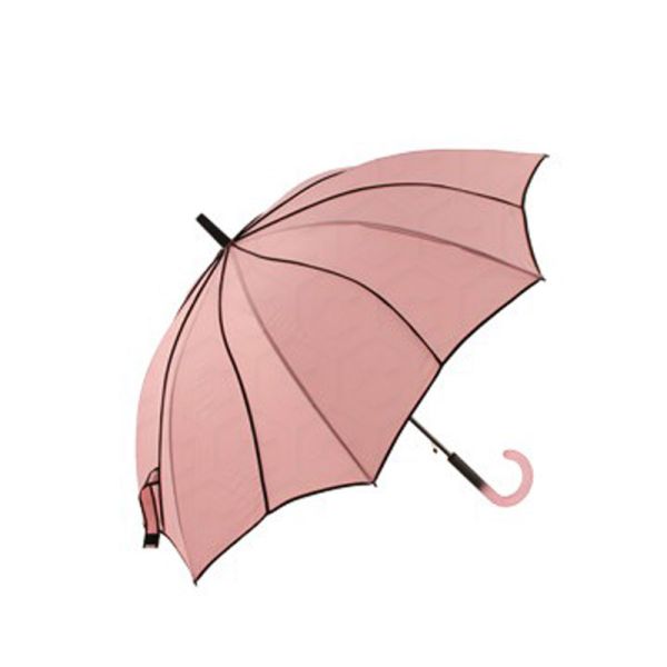 Straight Poe Pvc Transparent Clear See Through Umbrella Storm Proof Lightweight
