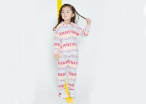 Buy cheap Reactive Printing Kids Girls Clothes Size 8 Little Girls Long Sleeve Tops And Long Pant product