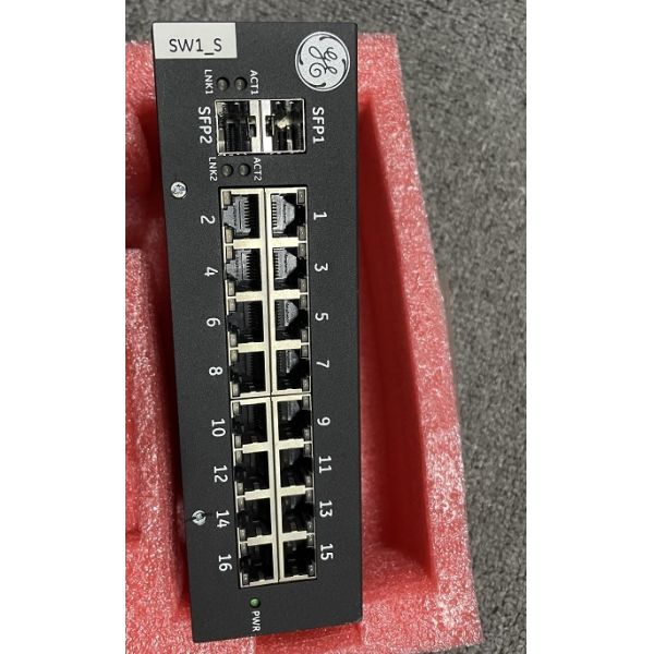 GE IS420ESWBH3A Ethernet IONet Switch Mark VIe Series with 330mm Length 200mm Height and 100mm Width