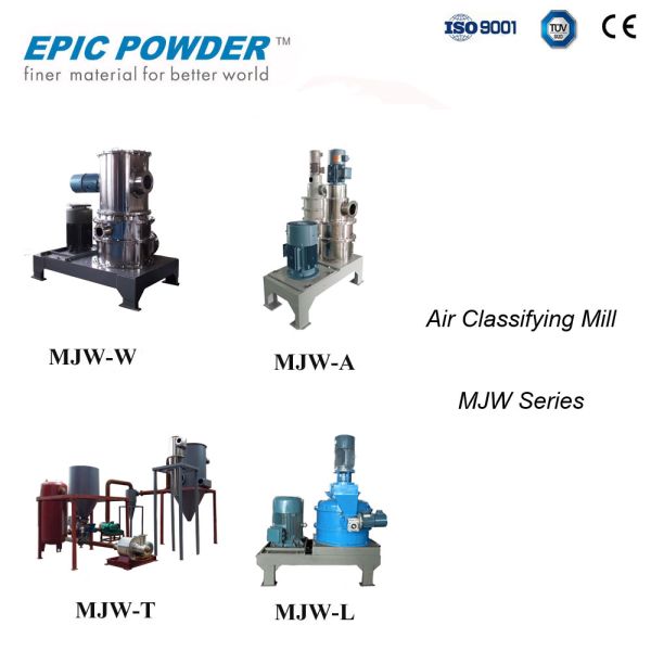Professional ACM SUS304 Air Classification Mill For Food And Pharmaceuticals