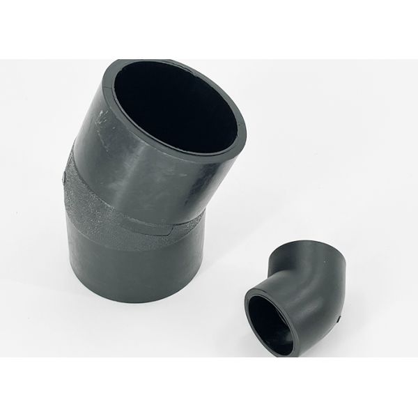 Siphon HDPE Drainage Pipe Fittings Same Layer PE Oblique Y Shaped Tee