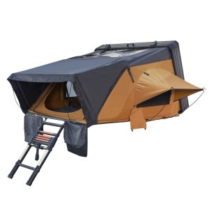 Buy cheap Large 3-4 Person 210x160x110 CM Roof Top Tent with 320g Polyester Cotton Canvas from wholesalers