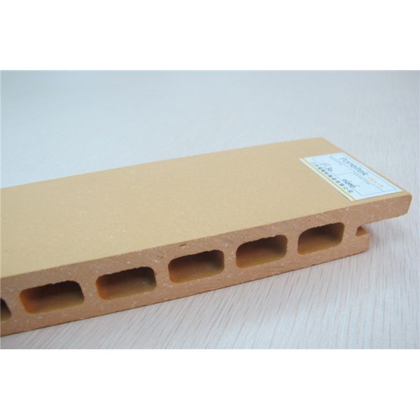 Yellow Terracotta Clay Facade Wall Panel Stable With Natural Flat Surface