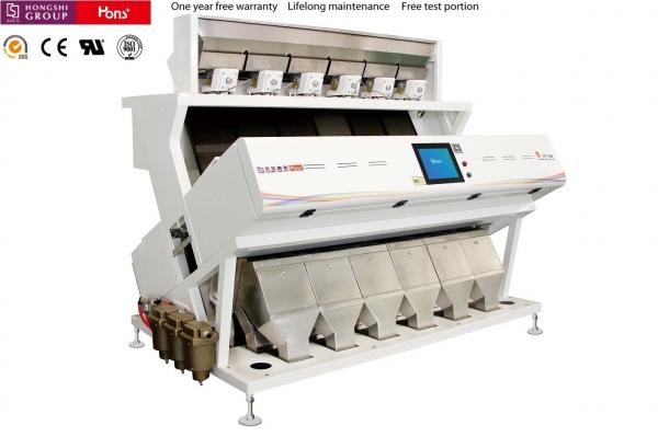 Quality Full Color Camera CCD Color Sorter 6 Chute Type With Power Less 3.6KW for sale