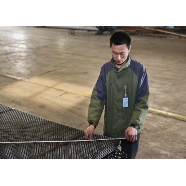 Annealing Process 500mm Width Ss 2507 Quarry Mesh