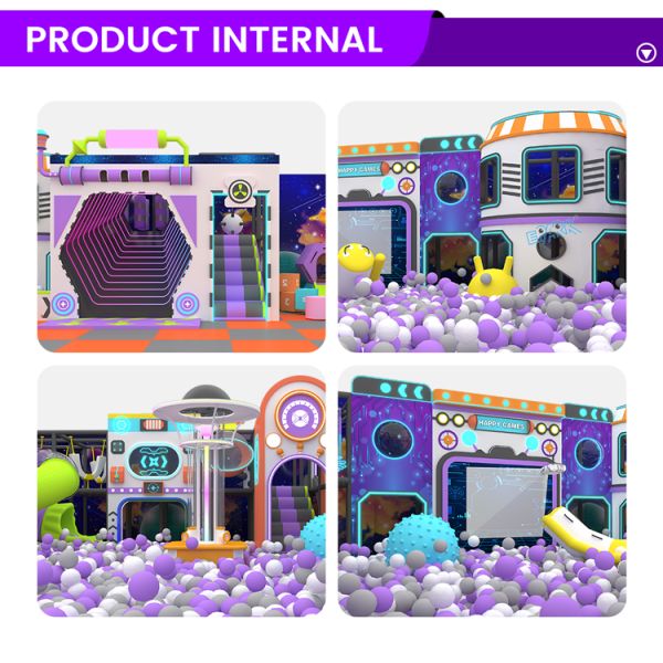 Commercial Indoor Playground 270㎡ Soft Play Project Solution