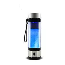 China Glass Hydrogen Bottle Ionizer 350ml Portable High Concentration Negative Ions on sale