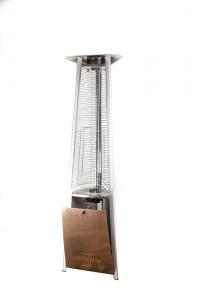 Buy cheap Glass Tube Triangle Outdoor Gas Patio Heater With Low Output To High Out Put Valve product