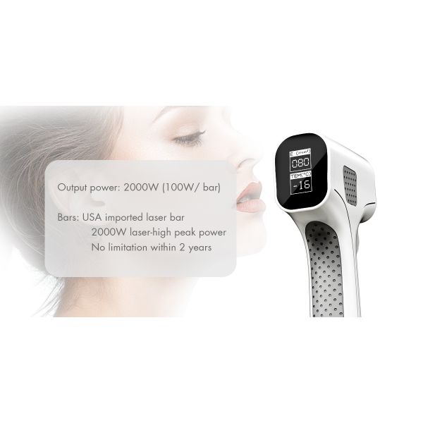 Ice Platinum 2000W 808Nm Diode Laser System Professional Painless Permanent Laser Hair Removal Machines