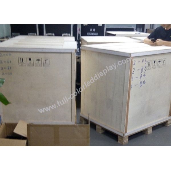 Wide View Angle Fixed Installation Led Display P3 / P4 / P5 / P6